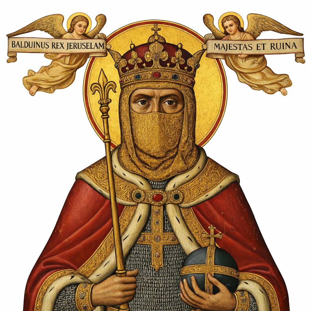 King Baldwin IV Oversized/Washed Tee